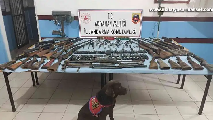 Adıyaman'da, izinsiz silah imalathanesine operasyon