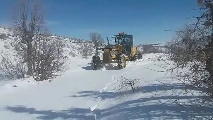 Adıyaman'da kapalı köy yolları açılıyor