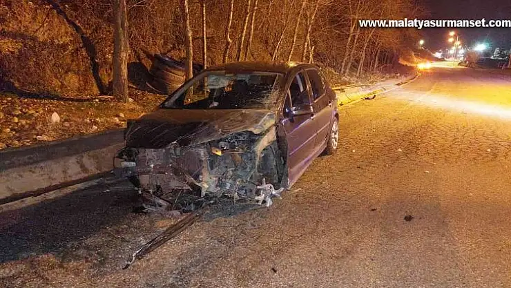 Adıyaman'da kaza 1 ağır 4 yaralı