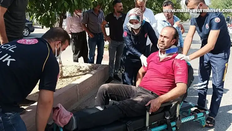 Adıyaman'da, motosiklet devrildi: 1 yaralı