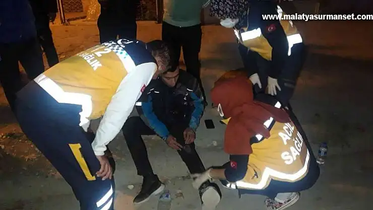 Adıyaman'da motosiklet devrildi: 2 yaralı