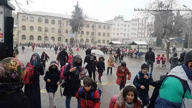 Adıyaman'da okullara 2 gün kar tatili