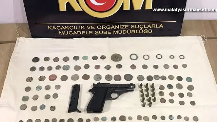 Adıyaman'da tarihi eser operasyonu: 2 gözaltı