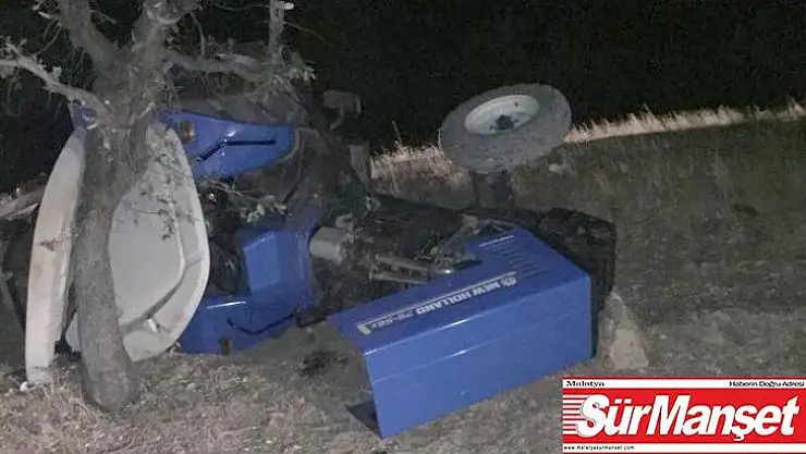 Adıyaman'da traktör kazası