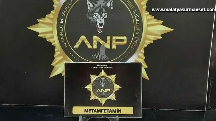 Adıyaman'da uyuşturucu operasyonu