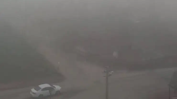 Adıyaman'da yoğun sis