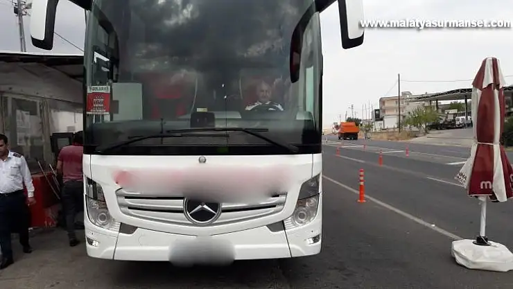 Adıyaman'da yolcu otobüsleri denetlendi