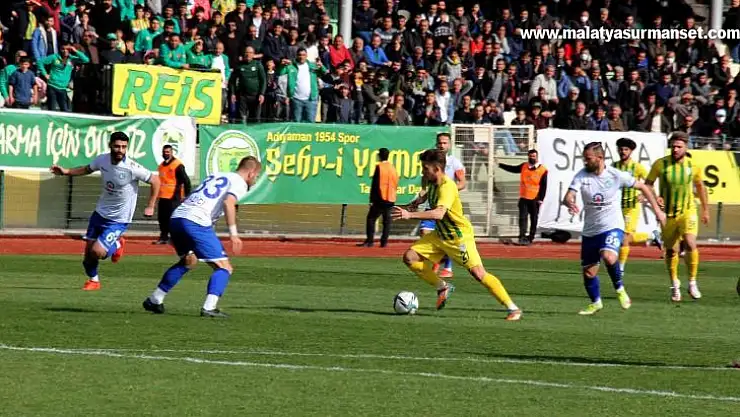 Adıyaman FK kendi evinde mağlup oldu