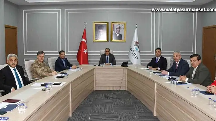 Adıyaman'ın kış tedbirleri masaya yatırıldı