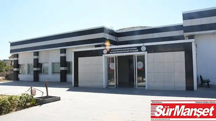 Adıyaman Üniversitesi semt polikliniği hizmete açılıyor