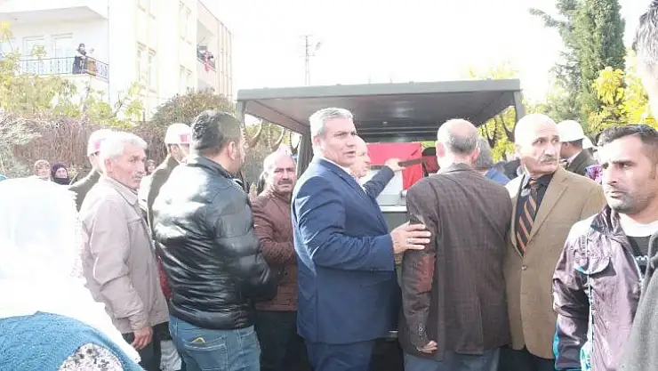 Adıyamanlı şehidin cenazesi helallik için baba ocağına getirildi