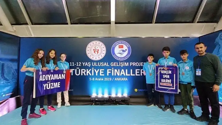 Adıyamanlı sporcular madalyalarla döndü