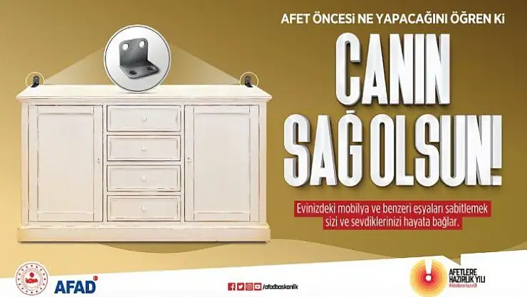 AFAD'dan 'yapılarınızı güvenli hale getirin' uyarısı