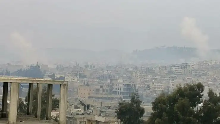 Afrin'de okul ve camiye füzeli saldırı