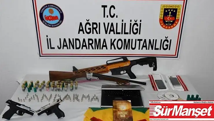 Ağrı'da terör operasyonu: 10 gözaltı