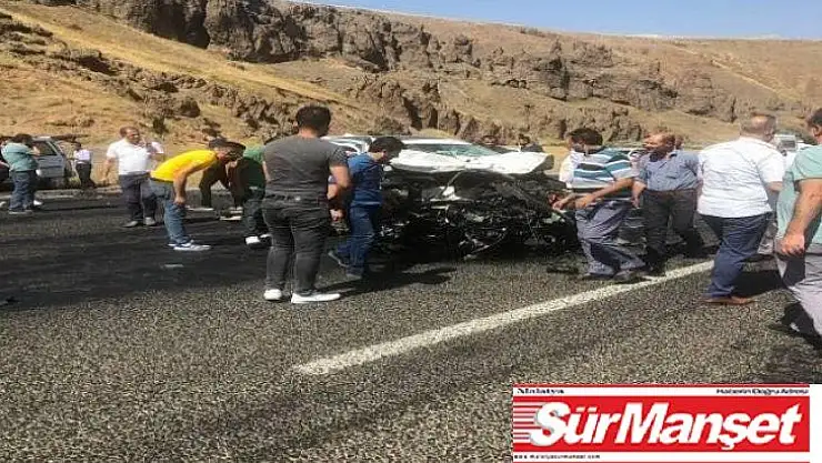 Ağrı'da trafik kazası: 2 ölü, 2 yaralı
