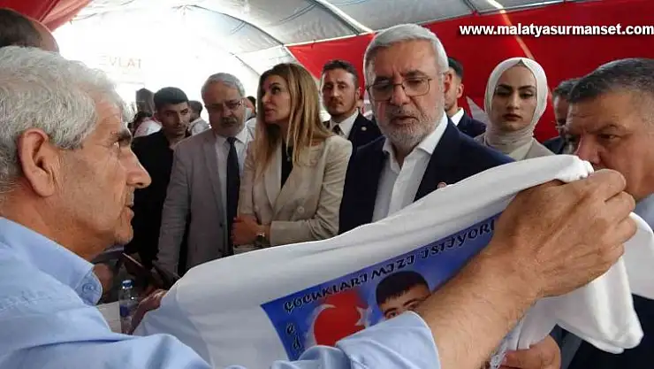 Ailelerin direnişini gözyaşları içerisinde destekledi