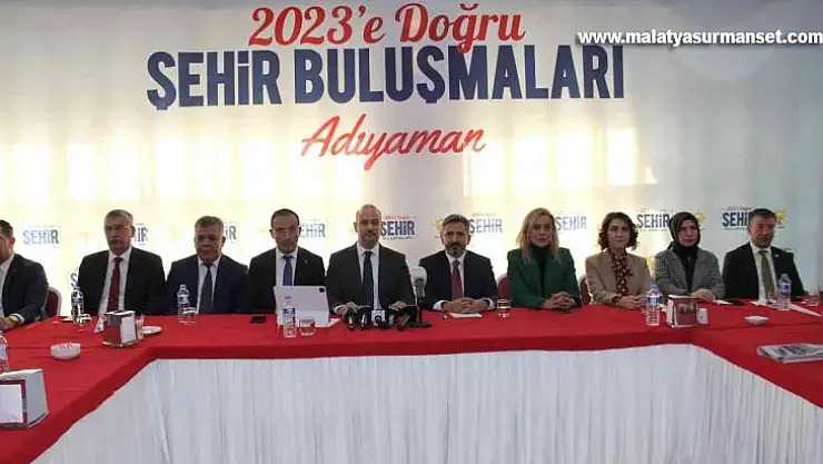 AK Parti Adıyaman'da sahaya indi