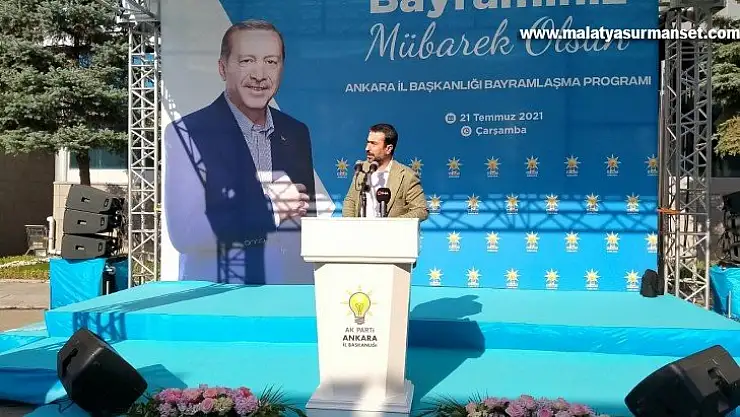 AK Parti Ankara İl Başkanlığında bayramlaşma programı