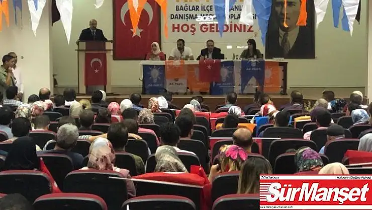 AK Parti Bağlar İlçe Danışma Meclisi toplantısı yapıldı
