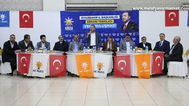 AK Parti Diyarbakır Teşkilatı, partililerle bir araya gelmeye devam ediyor