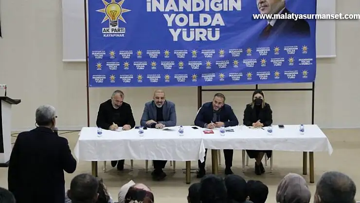 AK Parti Diyarbakır Teşkilatı, partililerle bir araya gelmeye devam ediyor