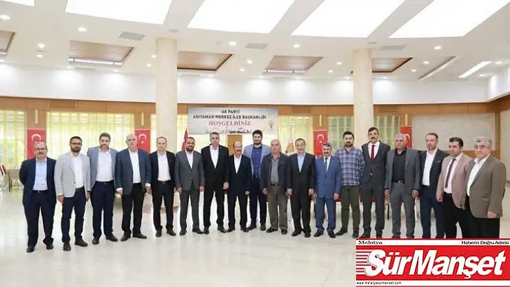 AK Parti İl Başkanı Dağtekin, ilçe başkanlarıyla bir araya geldi