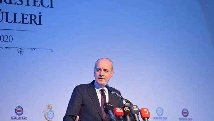 AK Parti'li Kurtulmuş: 'Türkiye Doğu Akdeniz'de hapsedilmekten kurtuldu'