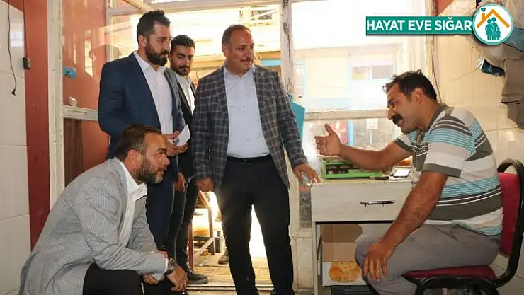 AK Parti'nin gönül seferberliği Dicle ilçesi ile devam ediyor