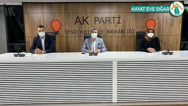 AK Parti Yeşilyurt'ta görev bölümü yaptı