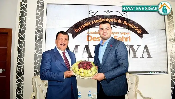 AK Partili İnan, Başkan Gürkan'ı ziyaret tti