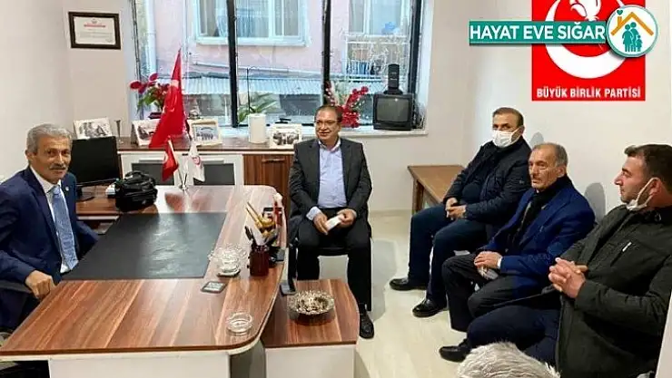 Akçadağ Belediye Başkanı Kazgan'dan BBP İl Yönetimine Özel Ziyaret!