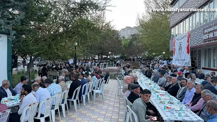 Akçadağ'da 2 bin kişilik iftar