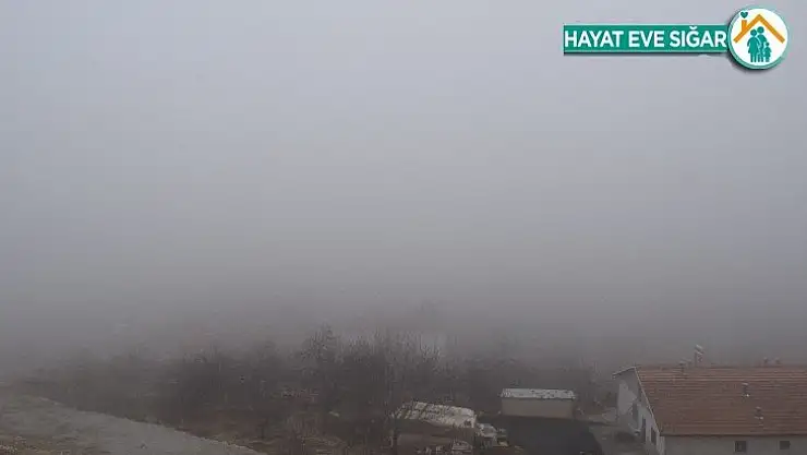 Akçadağ sisten kayboldu