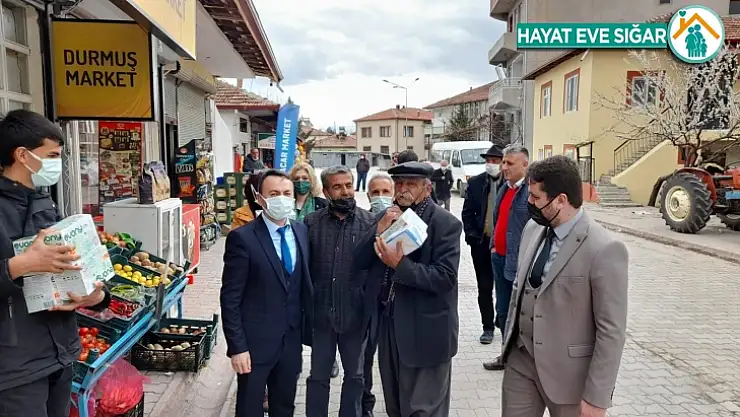 AKÇADAĞDER'den Maske Dağıtımı