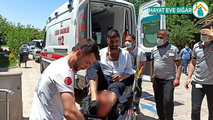 Akrabalar arasında alacak verecek kavgası: 1 yaralı