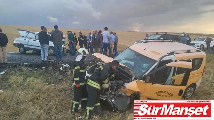 Aksaray'da trafik kazası 1 ölü 2 yaralı