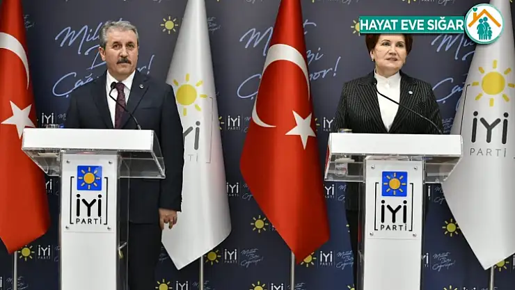 Akşener Ve Destici Türkiye'nin Meselelerini Görüştü