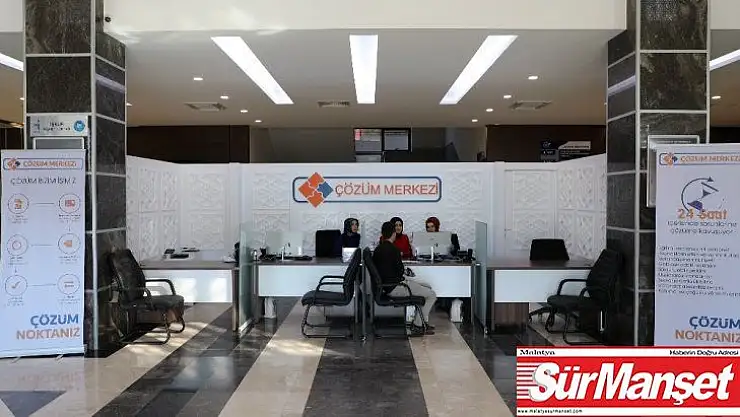 Akyurt'un 'Çözüm Merkezi' açıldı