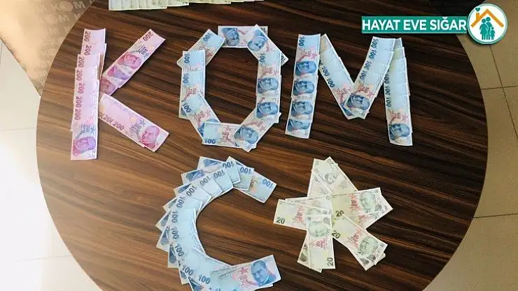 Alanya'da sahte para operasyonu