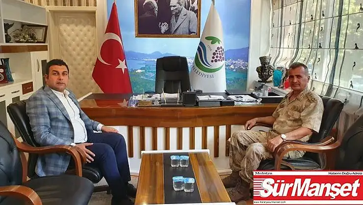 Albay Atasoy'dan Başkan Yıldırım'a ziyaret