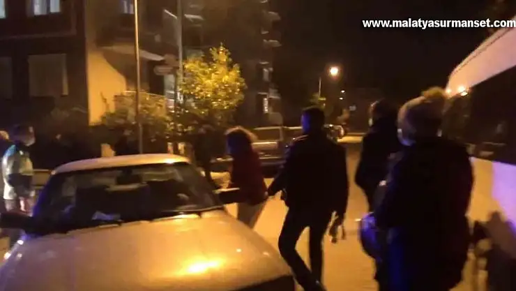 Alkollü kadın sürücü polislere zor anlar yaşattı