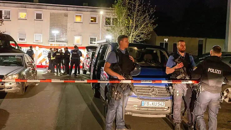 Almanya'da silahlı saldırı 2 ölü