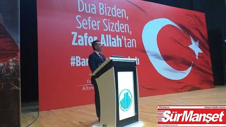 Altındağ Belediyesinden Mehmetçiğe dua gecesi