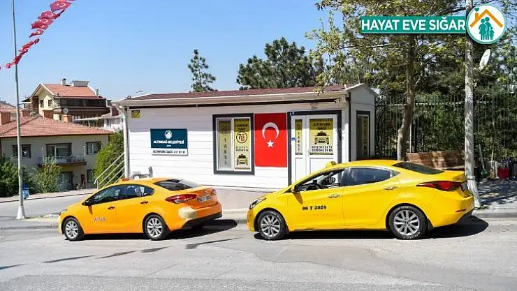 Altındağ Belediyesinden taksici esnafına müjde