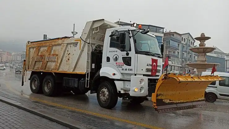 Altındağ'da ekipler göreve hazır