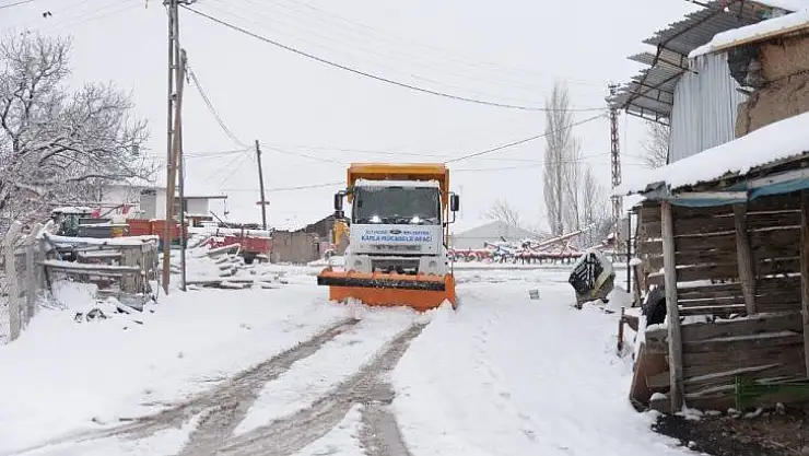 Altındağ'da kar teyakkuzu