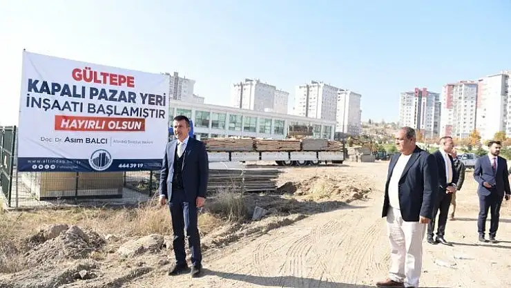 Altındağ'da kütüphaneli semt pazarı