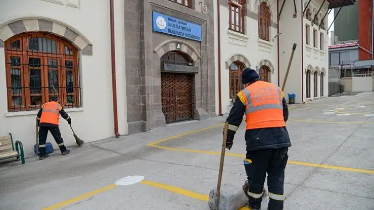Altındağ'da okullara yoğun bakım