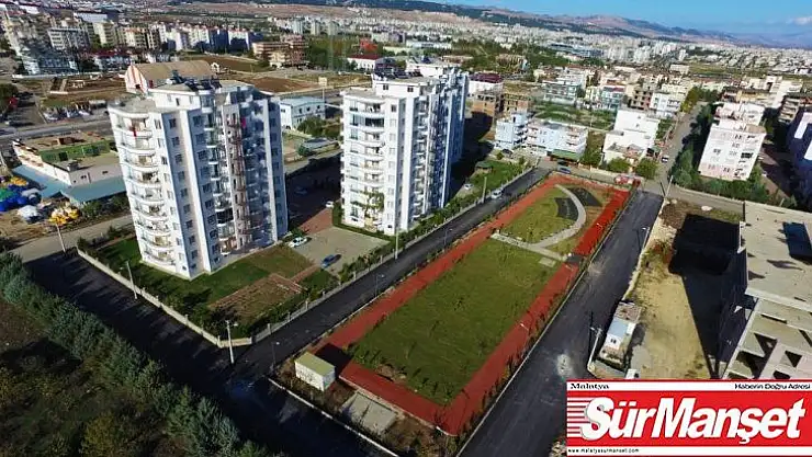 Altınşehir Mahallesi yürüyüş parkına kavuştu